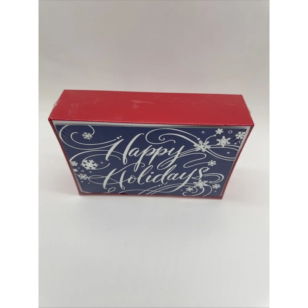 Hallmark Happy Holiday Card With Message Inside 40 Cards 40 Envelopes Sealed